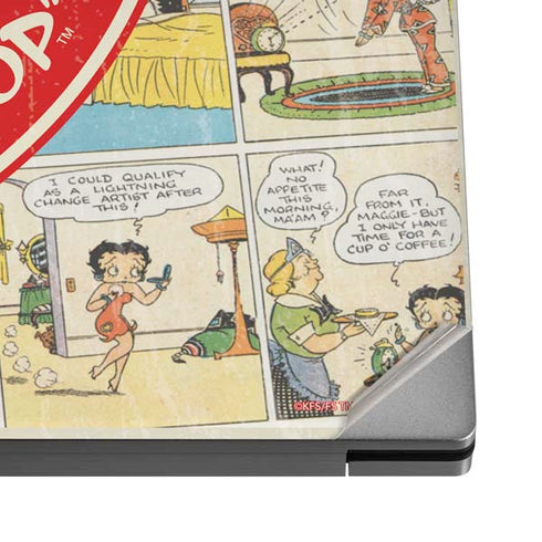 Betty Boop Comic Strip Dell XPS Skin